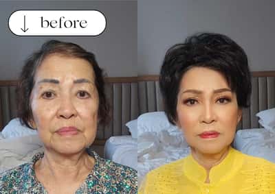 Makeup Hairdo FACELIFT OMA - CICI VIRA