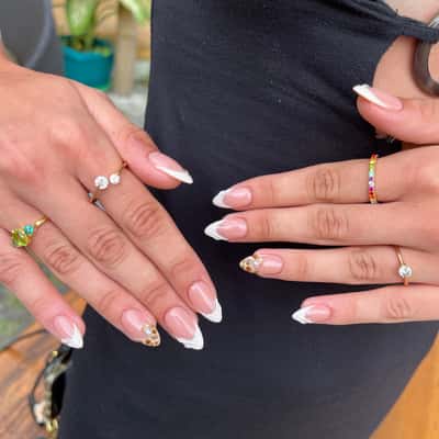 Soft Gel Tip Extension & Design - Luxe nails lash