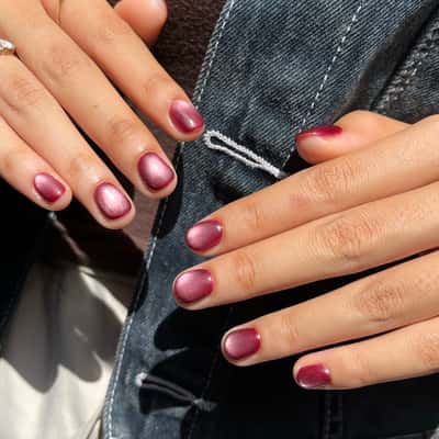 Cat Eye Manicure - Luxe nails lash