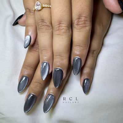 Basic Gel CatEye + Russian Manicure - RCL Nailart  - CheloStudio