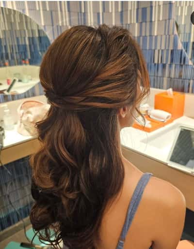 Reguler hairdo  - Sherline Marlinda