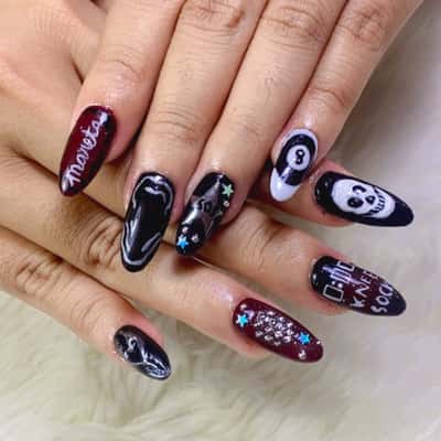 Nail art Hard desain - Handwe Salon