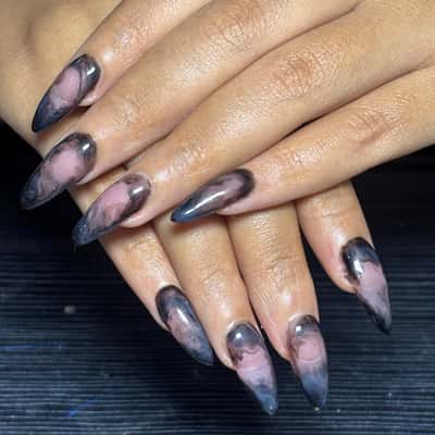 Nail art exten ( gambar/3D/chrome) - Handwe Salon
