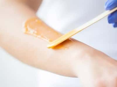 Waxing tangan kanan kiri  - Glow  Bright