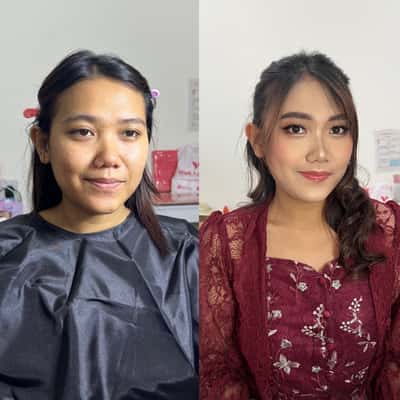 Makeup Wisuda + Hairdo Simple - Priscilla  Nathania