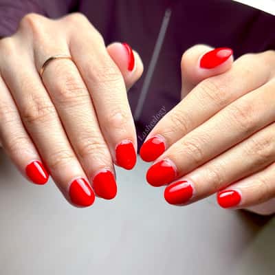 Manicure + Gel Polish (Plain Color) - Lasheslogy by Cacha