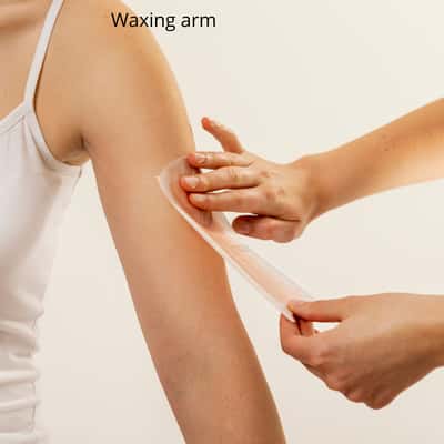 Waxing Half arm/ tangan bagian bawah - Zahra Anisa