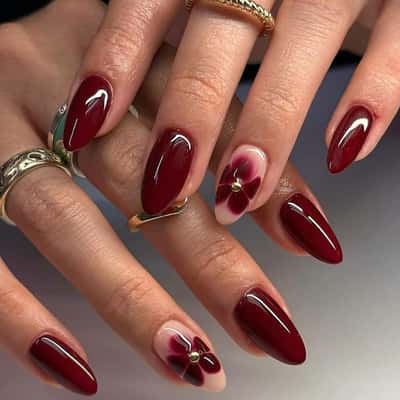 Simple nail art - Caroline  Nailist