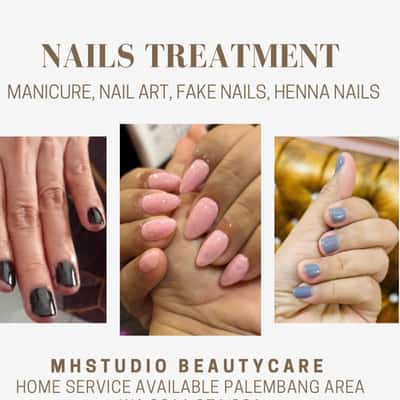 Nail art polos tangan & kaki - MHSTUDIO BEAUTYCARE