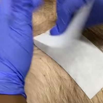 Full back waxing - Niluh Putu Ariani