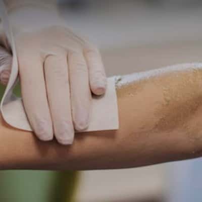 Full arms waxing - Niluh Putu Ariani