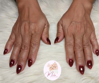 Nail Extention + Nail polish polos - Michi Nail Designer