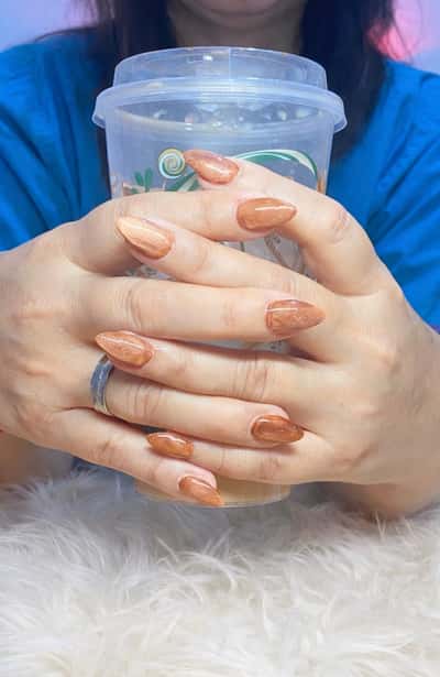 Nail Extention Cateye - Michi Nail Designer