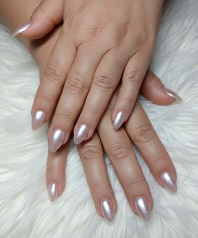 Nail extentiin + Glazed Nail - Michi Nail Designer